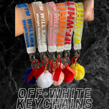 Load image into Gallery viewer, Off-White KeyChain Multi colors
