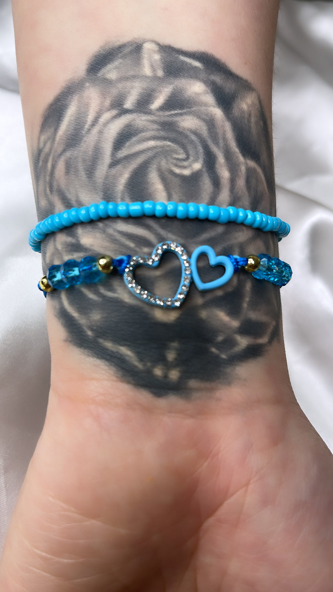 Blue hearts set